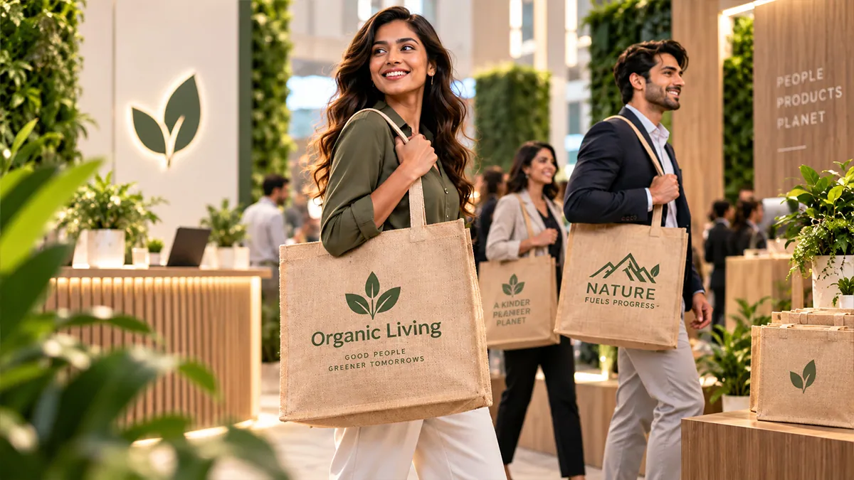 Promotional jute bags